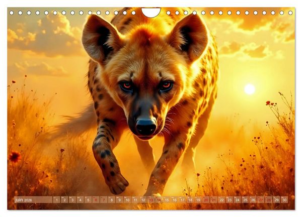 Produktbild: Regards Sauvages &ndash; Rencontres au c&oelig;ur du monde sauvage (Calendrier mural 2026 DIN A4 vertical), CALVENDO calendrier mensuel