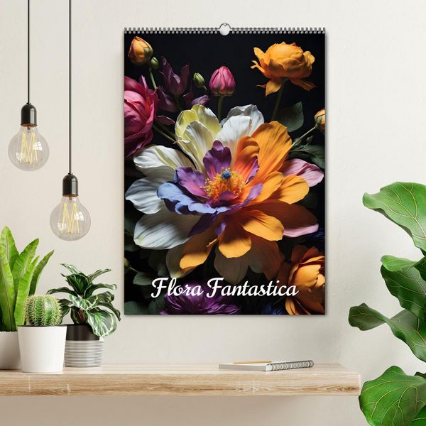 Produktbild: Flora Fantastica (Wandkalender 2026 DIN A2 hoch), CALVENDO Monatskalender