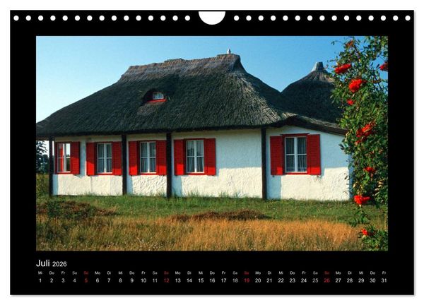 Produktbild: Haustr&auml;ume 2026 (Wandkalender 2026 DIN A4 quer), CALVENDO Monatskalender