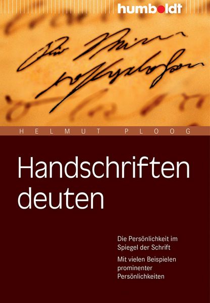 Produktbild: Handschriften deuten