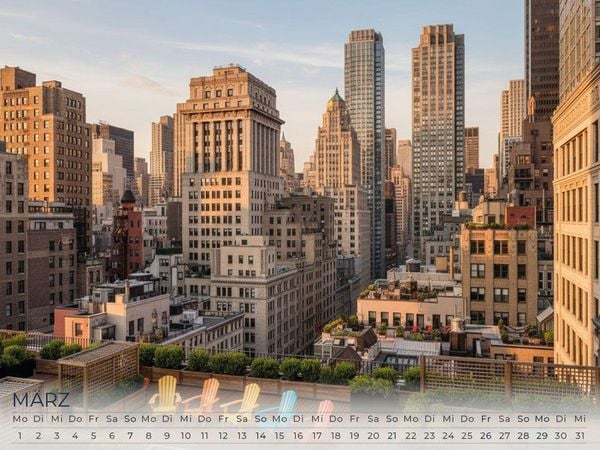 Produktbild: New York Kalender 2027