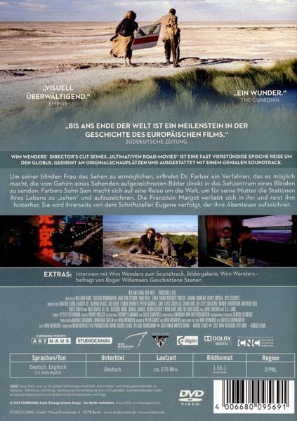 Produktbild: Bis ans Ende der Welt - Director&acute;s Cut - Digital Remastered [3 DVDs]