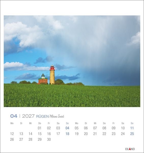 Produktbild: R&uuml;gen Postkartenkalender 2027 - Meine Insel