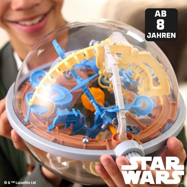 Produktbild: Perplexus Star Wars - The Mandalorian, 3D-Kugellabyrinth mit 80 Hindernissen