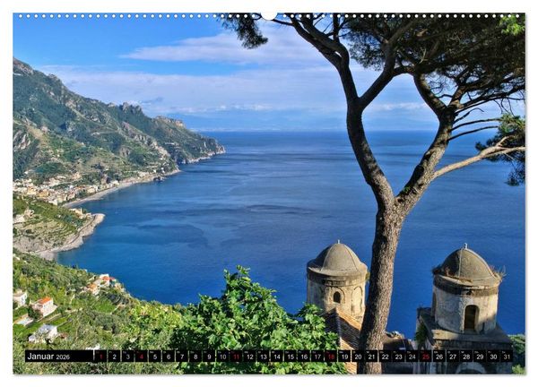 Produktbild: Italia (hochwertiger Premium Wandkalender 2026 DIN A2 quer), Kunstdruck in Hochglanz