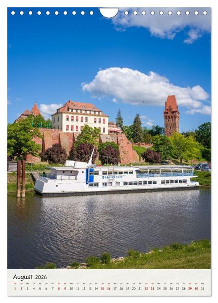 Produktbild: Tangerm&uuml;nde - Historische Altstadt an der Elbe (Wandkalender 2026 DIN A4 hoch), CALVENDO Monatskalender