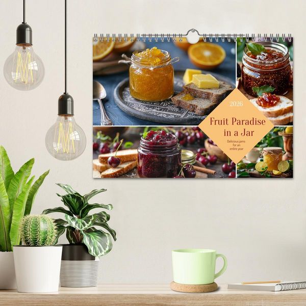 Produktbild: Fruit Paradise in a Jar (Wall Calendar 2026 DIN A4 landscape), CALVENDO 12 Month Wall Calendar