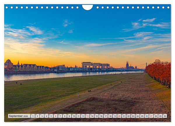 Produktbild: K&ouml;lsche Impressionen bei Tag und Nacht (Wandkalender 2026 DIN A4 quer), CALVENDO Monatskalender