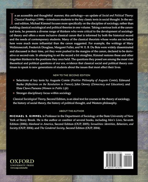 Produktbild: Classical Sociological Theory