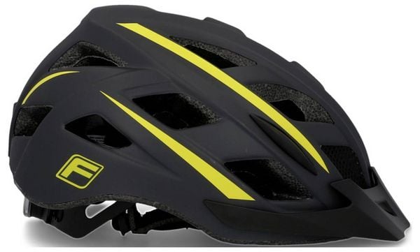 Produktbild: FISCHER FAHRRAD Urban Montis Fahrrad-Helm Schwarz Konfektionsgr&ouml;&szlig;e=L/XL Kopfumfang=58-61cm