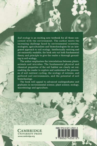 Produktbild: Soil Ecology