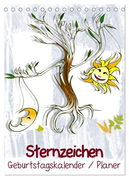 Produktbild: Sternzeichen &bull; Geburtstagskalender / Planer (Tischkalender 2026 DIN A5 hoch), CALVENDO Monatskalender