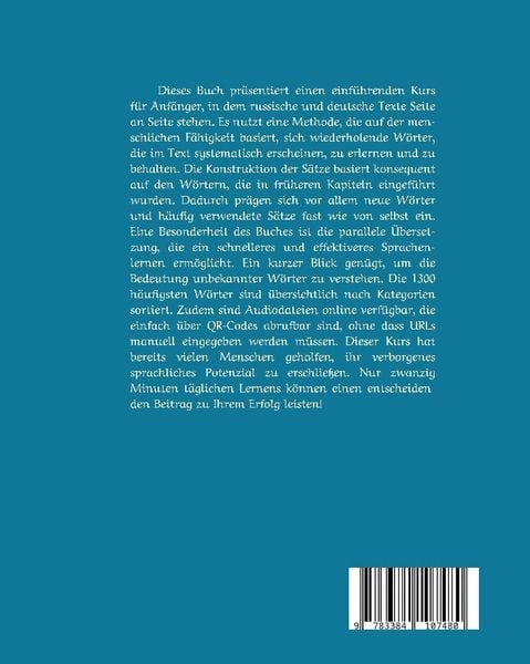 Produktbild: Lerne Russische Sprache: Das Erste Russische Lesebuch f&uuml;r Studenten