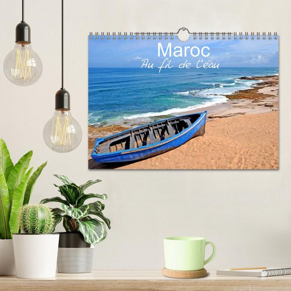 Produktbild: Maroc Au fil de l'eau (Calendrier mural 2026 DIN A4 vertical), CALVENDO calendrier mensuel