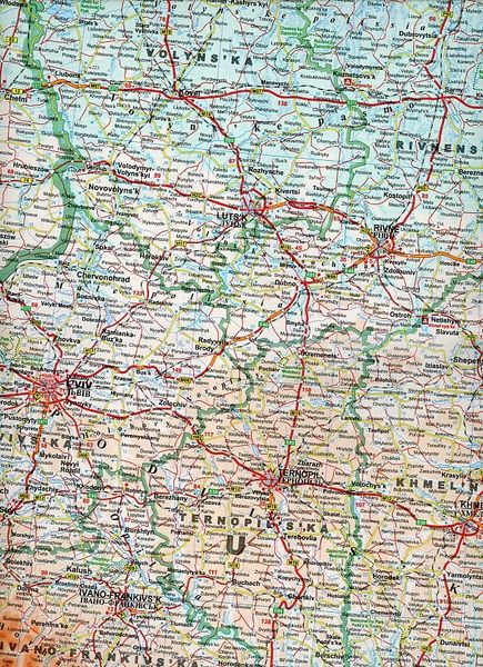 Produktbild: Ukraine, Moldova, Road Map