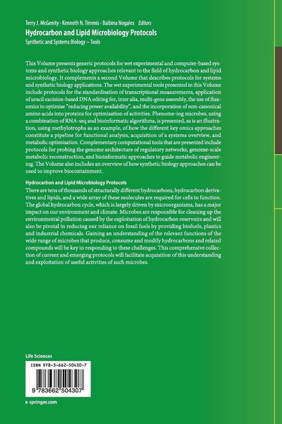 Produktbild: Hydrocarbon and Lipid Microbiology Protocols