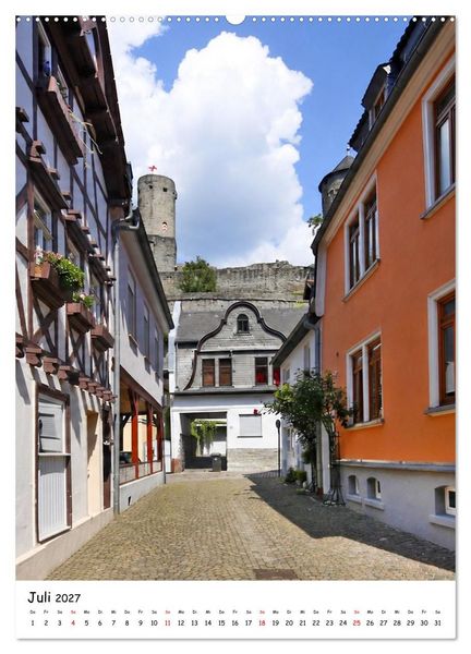 Produktbild: Burgstadt Eppstein (hochwertiger Premium Wandkalender 2027 DIN A2 hoch), Kunstdruck in Hochglanz