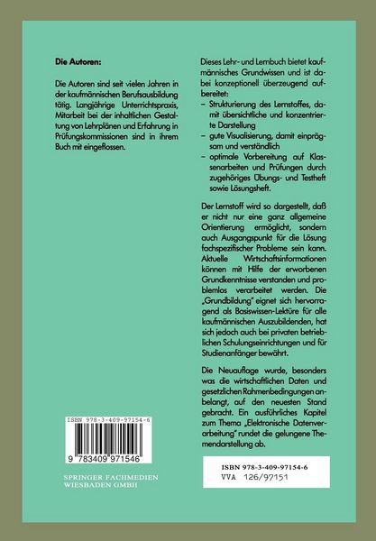 Produktbild: Grundbildung f&uuml;r Kaufleute