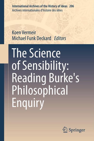 Produktbild: The Science of Sensibility: Reading Burke's Philosophical Enquiry