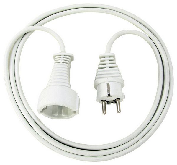 Produktbild: Brennenstuhl 1168430 Strom Verl&auml;ngerungskabel Wei&szlig; 3.00m H05VV-F 3G 1,5mm&sup2;