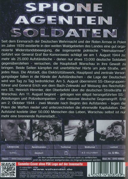 Produktbild: Spione, Agenten, Soldaten - Folge 7: Aufstand in Warschau 1944