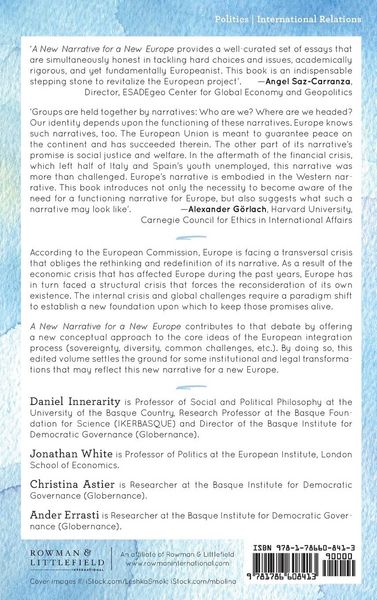 Produktbild: New Narrative for a New Europe