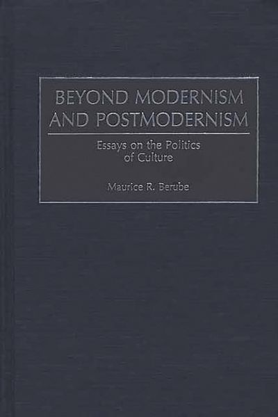 Produktbild: Beyond Modernism and Postmodernism