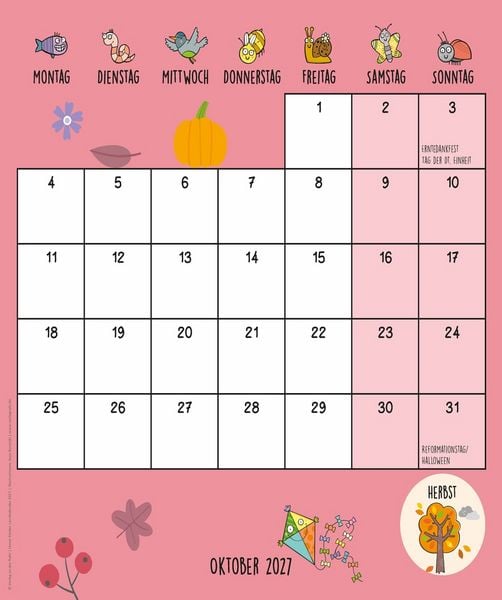 Produktbild: Unser Kinder-Lernkalender 2027