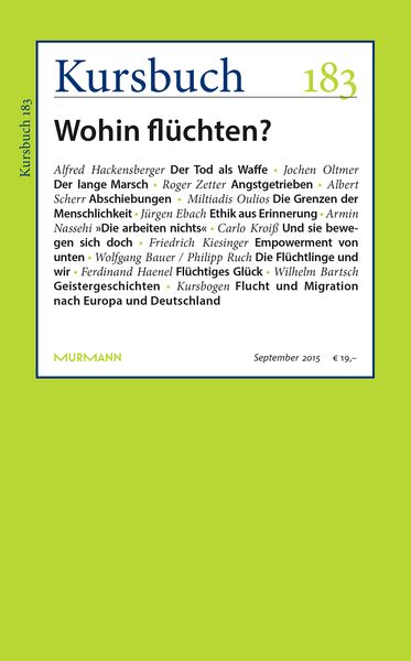 Produktbild: Kursbuch 183