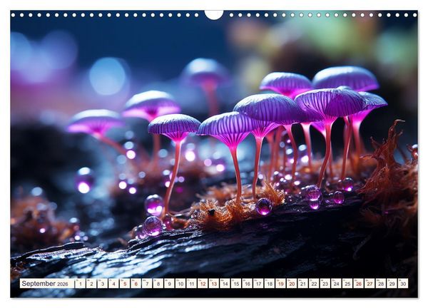 Produktbild: Wunderwelt Mikrokosmos (Wandkalender 2026 DIN A3 quer), CALVENDO Monatskalender