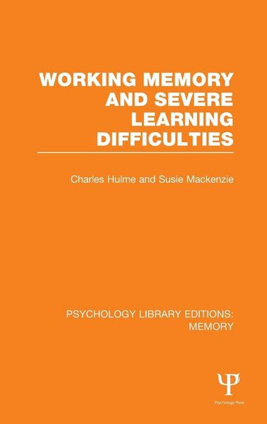 Produktbild: Working Memory and Severe Learning Difficulties (PLE