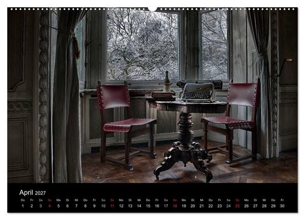 Produktbild: Geheimnisvolle Orte - Lost Places (Wandkalender 2027 DIN A2 quer), CALVENDO Monatskalender