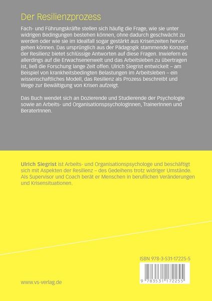 Produktbild: Der Resilienzprozess