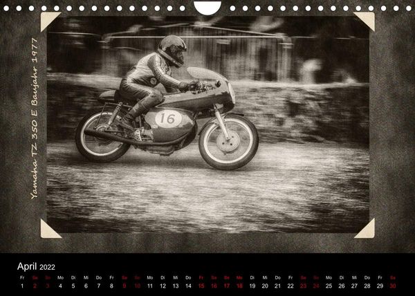 Produktbild: Klassik Motorsport Action (Wandkalender 2022 DIN A4 quer)