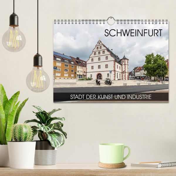 Produktbild: Schweinfurt - Stadt der Kunst und Industrie (Wandkalender 2026 DIN A4 quer), CALVENDO Monatskalender