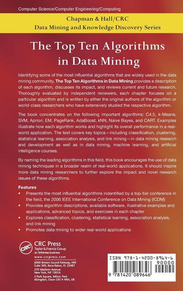 Produktbild: The Top Ten Algorithms in Data Mining