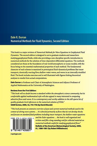 Produktbild: Numerical Methods for Fluid Dynamics