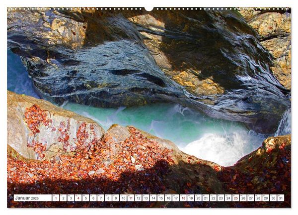 Produktbild: Ausflugsziele im Land Salzburg (hochwertiger Premium Wandkalender 2026 DIN A2 quer), Kunstdruck in Hochglanz