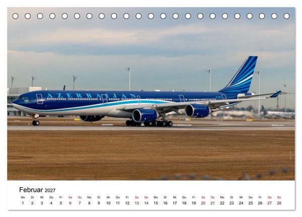 Produktbild: Die Faszination der Quadjets (Tischkalender 2027 DIN A5 quer), CALVENDO Monatskalender