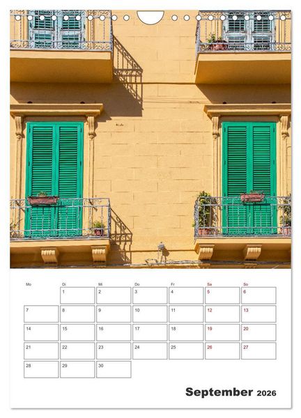 Produktbild: Messina - Reiseplaner (Wandkalender 2026 DIN A4 hoch), CALVENDO Monatskalender