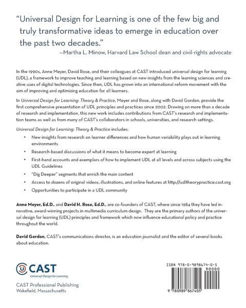 Produktbild: Universal Design for Learning