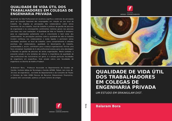 Produktbild: Qualidade De Vida &Uacute;til Dos Trabalhadores Em Colegas De Engenharia Privada