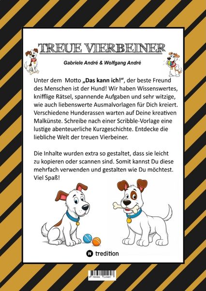 Produktbild: Craftbook - 100 Seiten mit dem Treuen Vierbeiner - Wunderbare Hundemotive - Knifflige R&auml;tsel & Ausfgaben - Wissenswertes - Meine Stroy