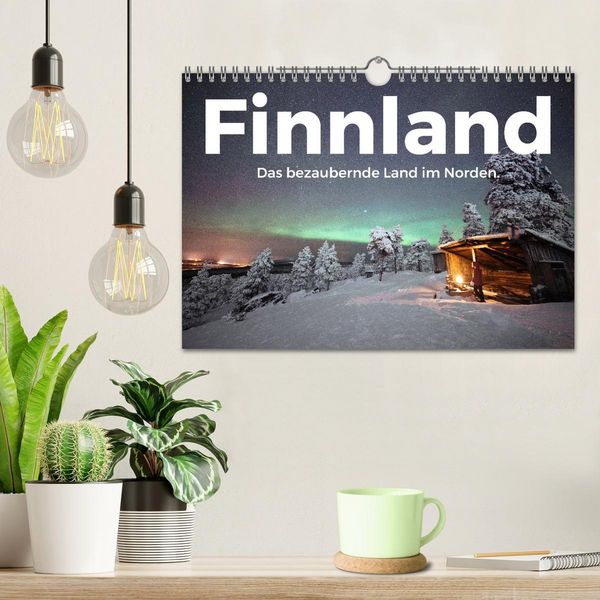 Produktbild: Finnland - Das bezaubernde Land im Norden. (Wandkalender 2026 DIN A4 quer), CALVENDO Monatskalender