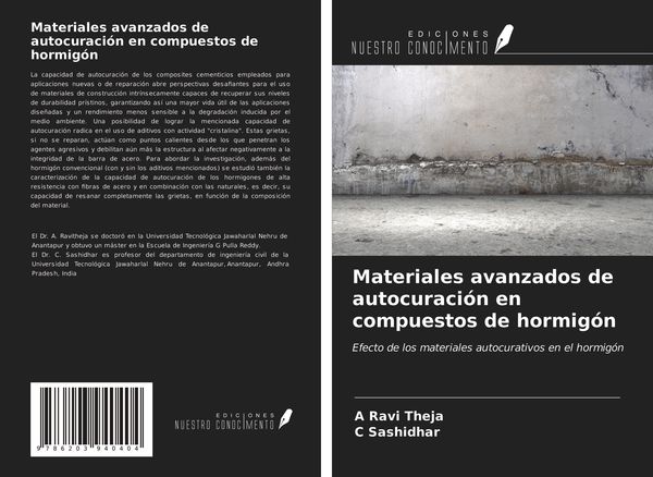 Produktbild: Materiales avanzados de autocuraci&oacute;n en compuestos de hormig&oacute;n