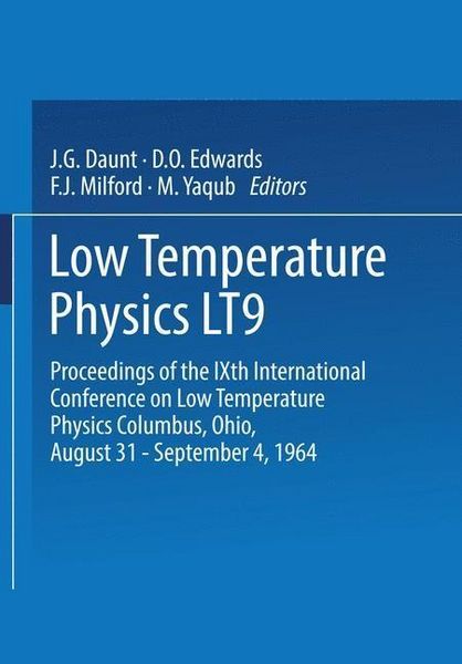 Produktbild: Low Temperature Physics LT9