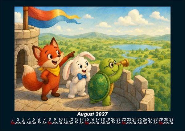 Produktbild: Ritter und Burgen - Ein Jahr voller Abenteuer 2027 Fotokalender DIN A5