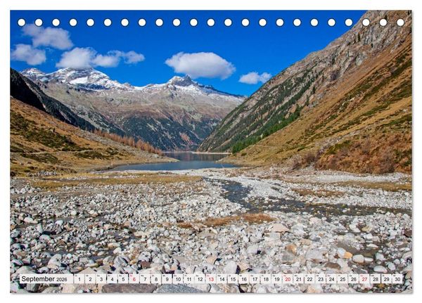 Produktbild: Ein Herz f&uuml;r das Zillertal (Tischkalender 2026 DIN A5 quer), CALVENDO Monatskalender