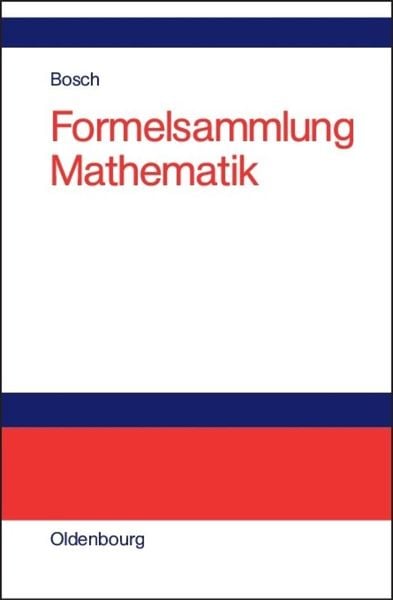 Produktbild: Formelsammlung Mathematik
