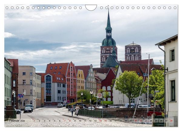 Produktbild: Ein Bummel durch die Hansestadt Stralsund (Wandkalender 2026 DIN A4 quer), CALVENDO Monatskalender